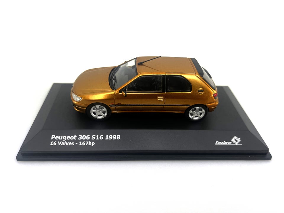 Modelbil, Peugeot 306 S16, Solido