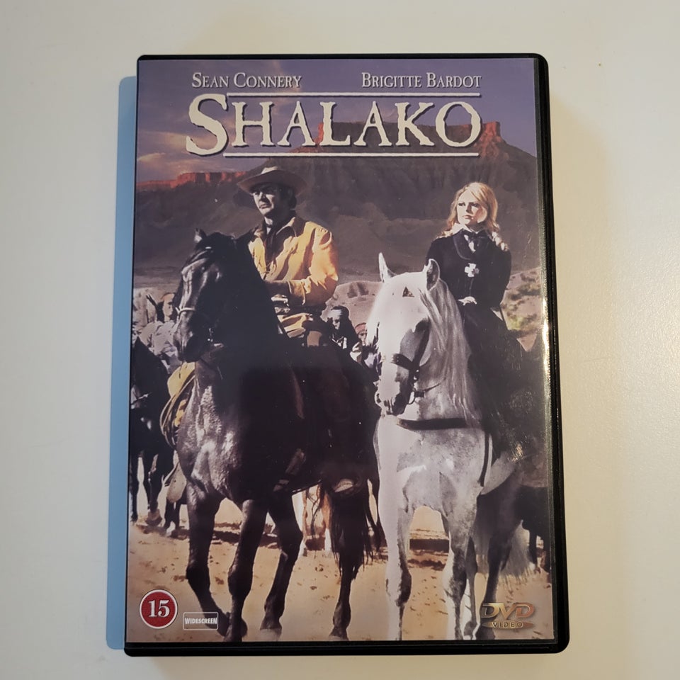 Shalako med Sean Connery, DVD,