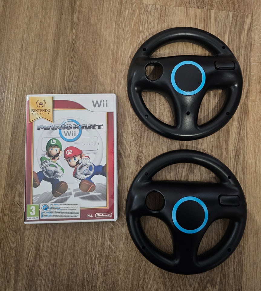 Mario kart med 2 rat til Nintendo