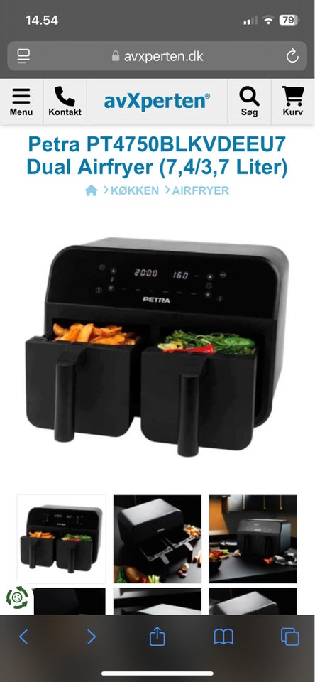 Airfryer fra Petra, Petra