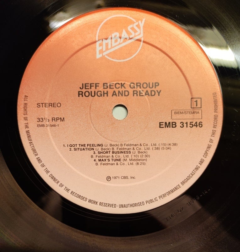 LP, Jeff Beck Group