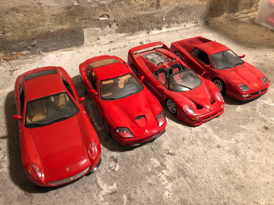 Modelbil, Ferrari Testarossa, F50