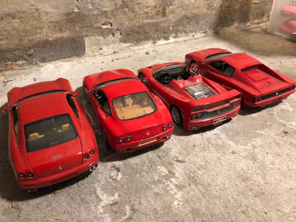 Modelbil, Ferrari Testarossa, F50