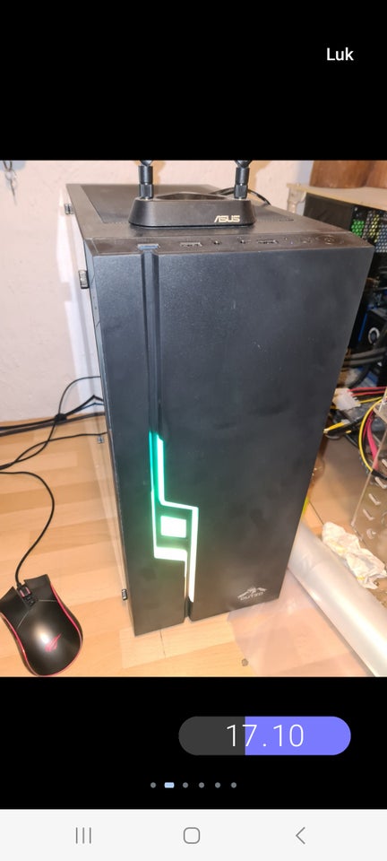 Gaming computer, Hjemmebygget