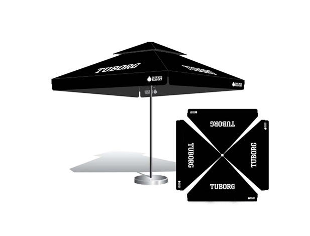 Parasol Tuborg