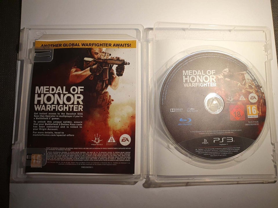 Medal Of Honor Warfighter PS3