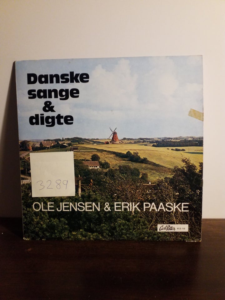 LP OLE JENSEN  ERIK PAASKE DANSKE