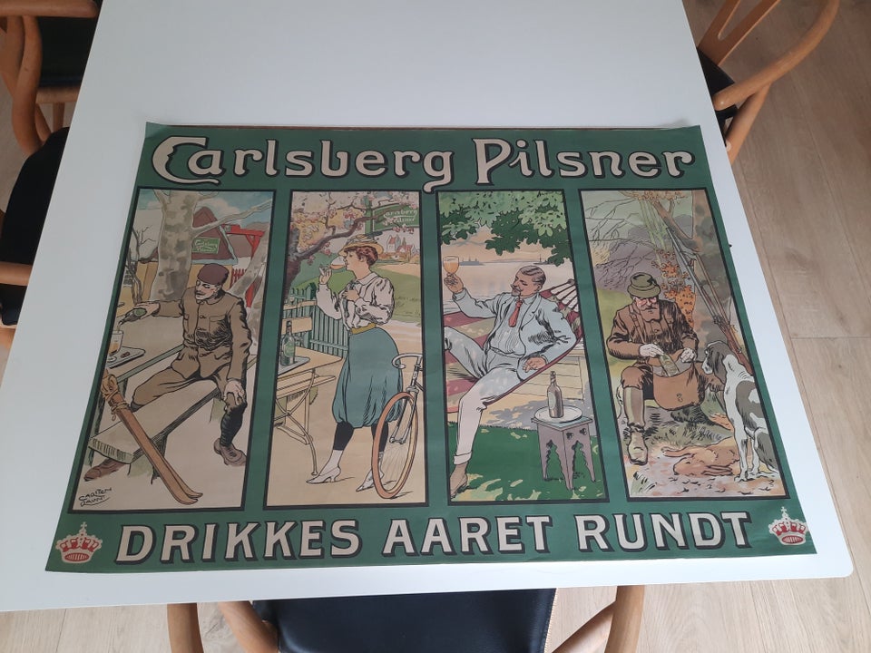 Plakat, Carlsberg, motiv: Pilsner