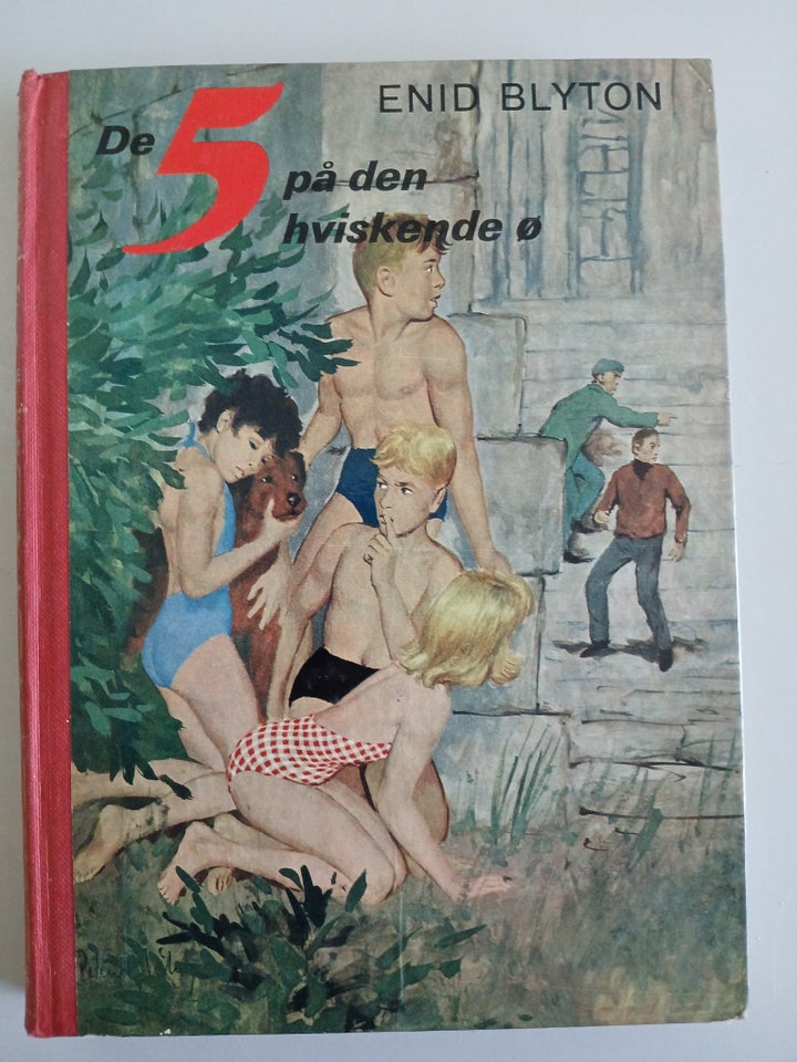 De 5 på de hviskende ø Enid Blyton