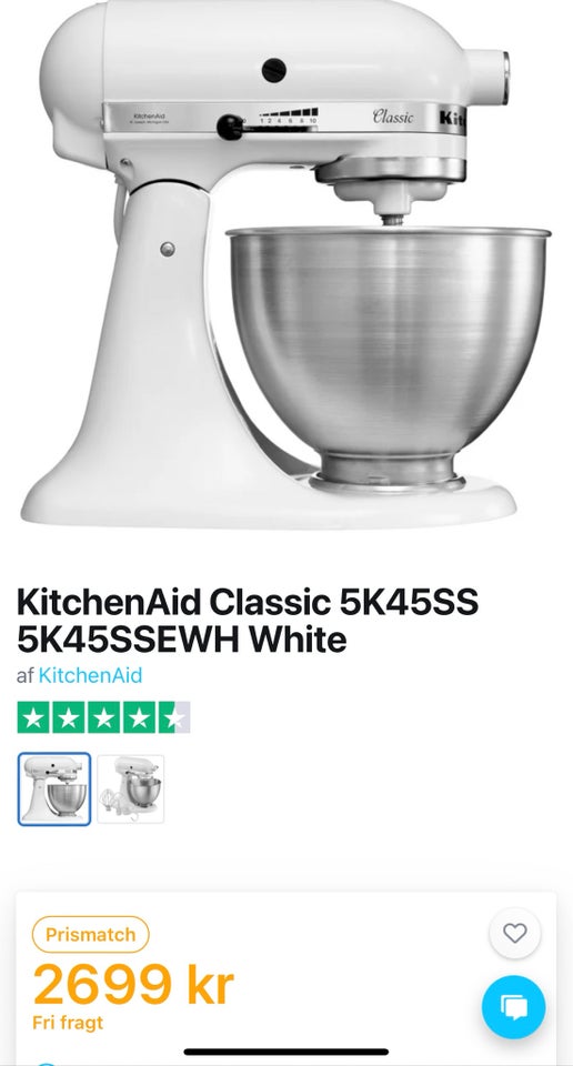 Kitchen aid classic