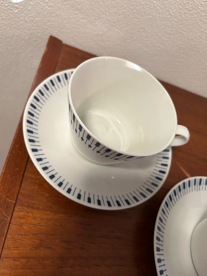 Porcelæn Tekop Lyngby tangent