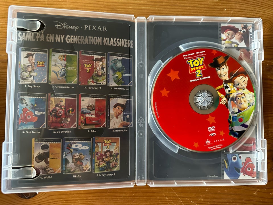 Toy story 2, DVD, tegnefilm