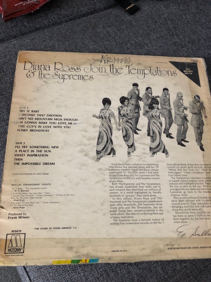 LP, Diana Ross, Join temptations