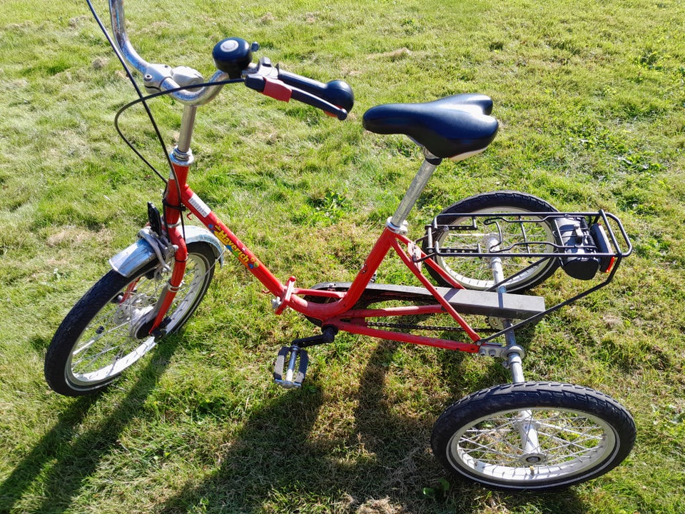 Unisex børnecykel trehjulet