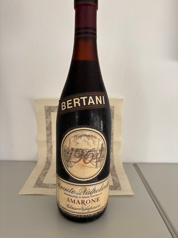 Vin, Amarone 1964