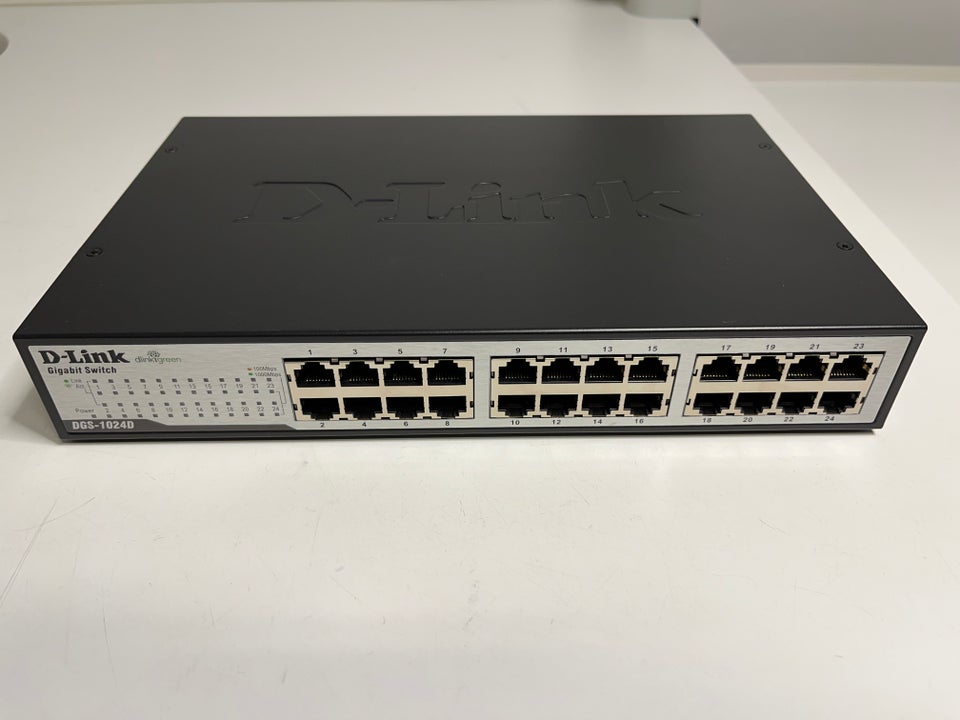 Switch, D-Link DGS-1024D, Perfekt