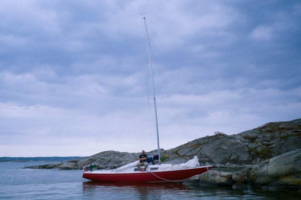 Elvstrøm H-Båd med Høj Jens...