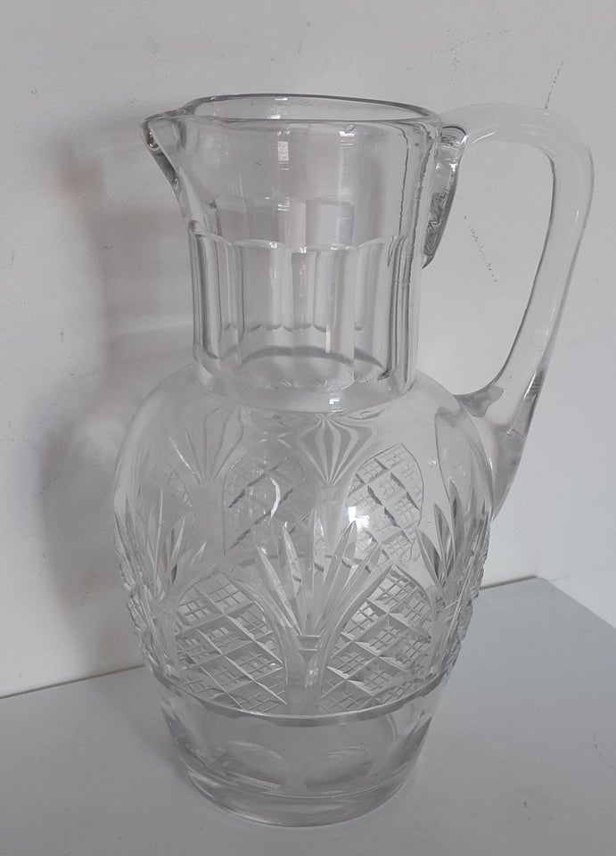 Glas Krystal vase med