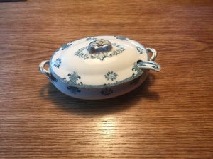 Porcelæn Sovseskål Lowestoft