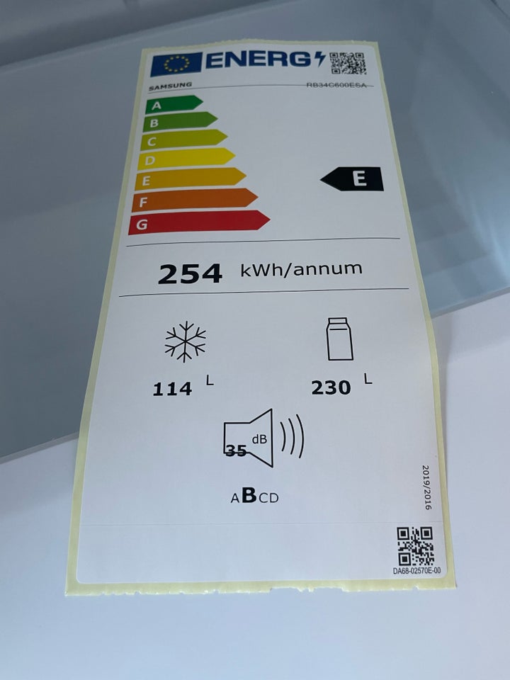 Køle/fryseskab, Samsung