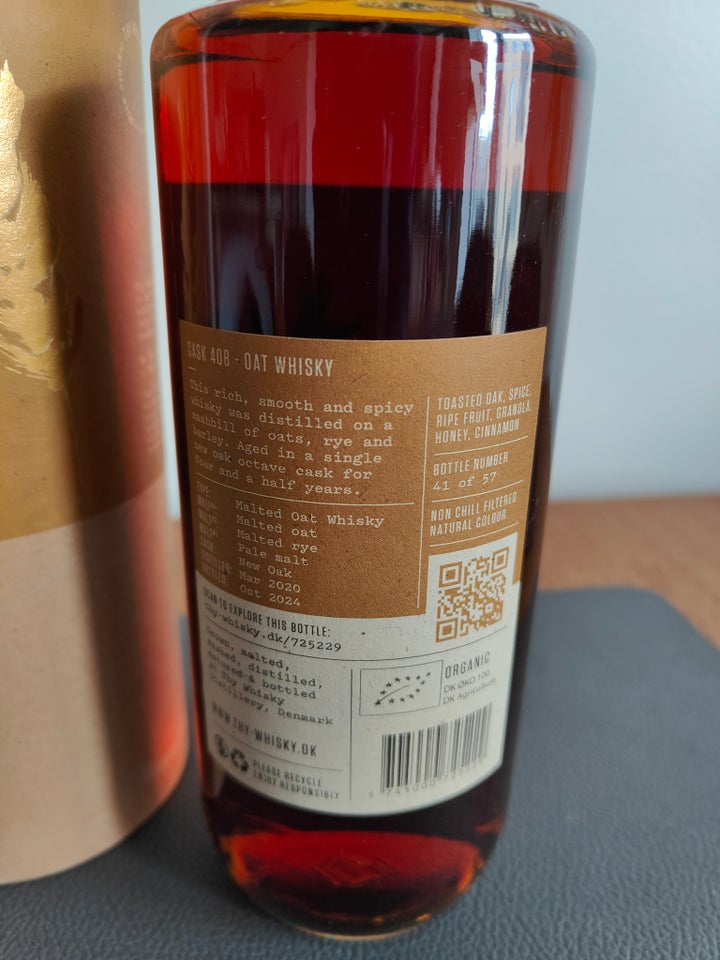 Spiritus, Thy whisky cask 408