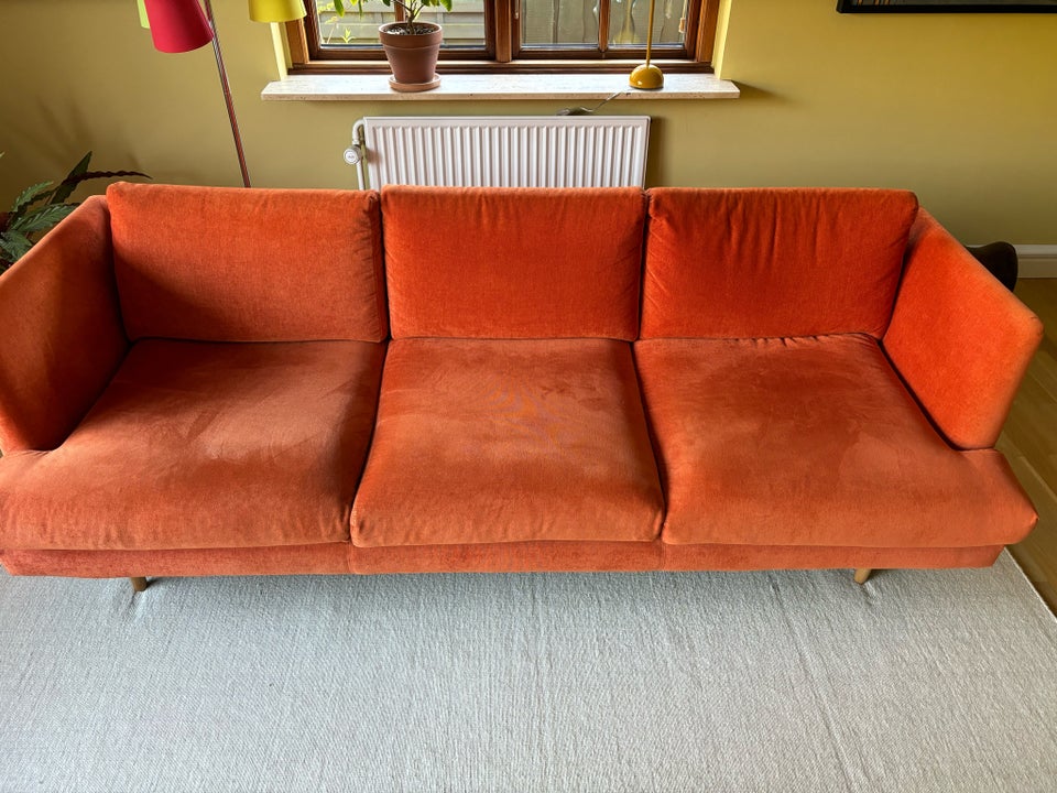 Sofa velour 3 pers