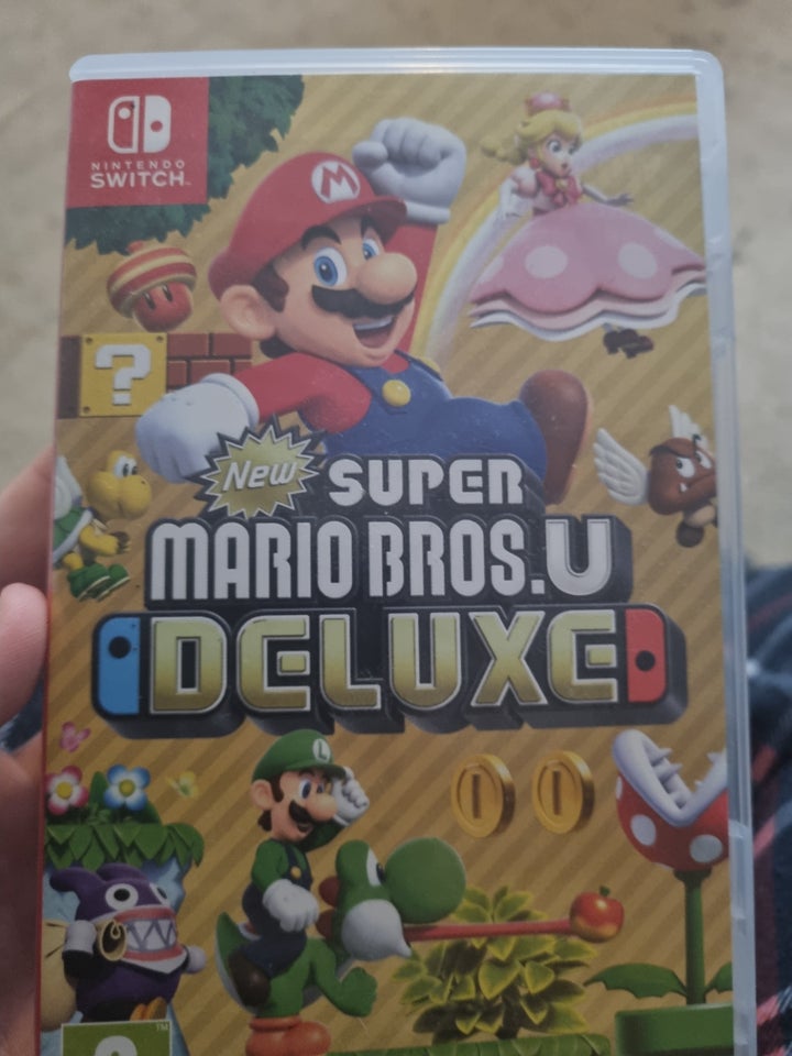 Super Mario u deluxe spil til