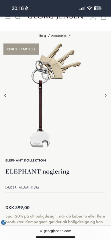 Lego andet, Georg Jensen ELEPHANT