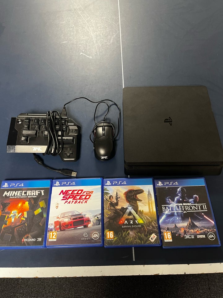 Playstation 4, Slim - 500 GB, God