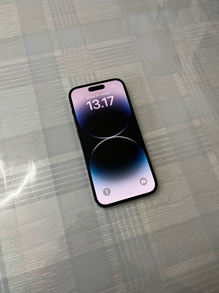 iPhone 14 Pro, 128 GB, sort