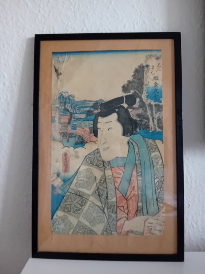 Træsnit Utagawa Toyokuni motiv: