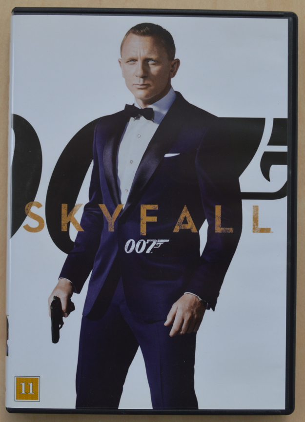 James Bond Skyfall, DVD, action