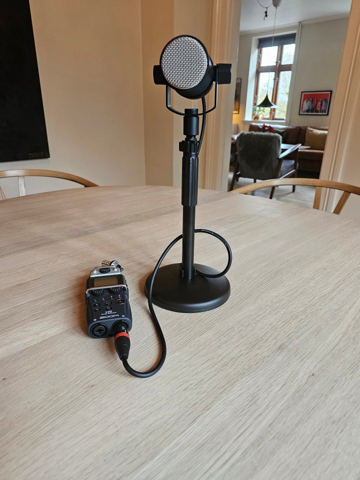 Udstyr til podcast, Zoom + Røde, H5