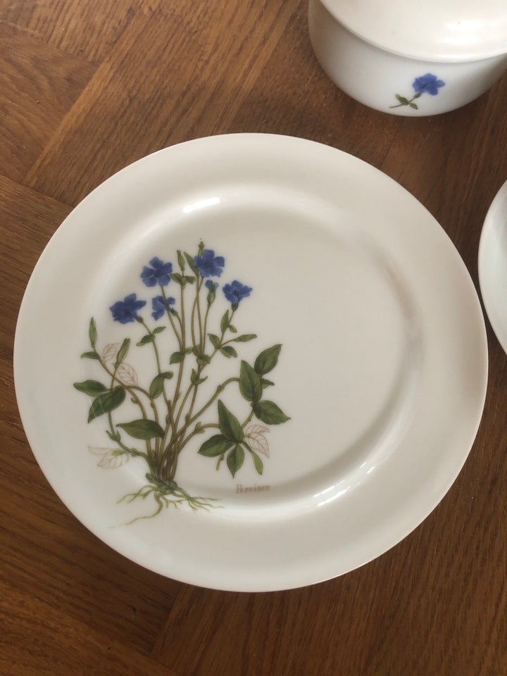 Porcelæn Kaffekop kagetallerken