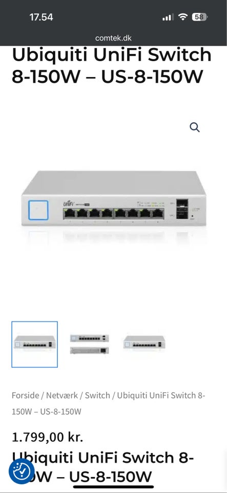 Switch wireless Unifi