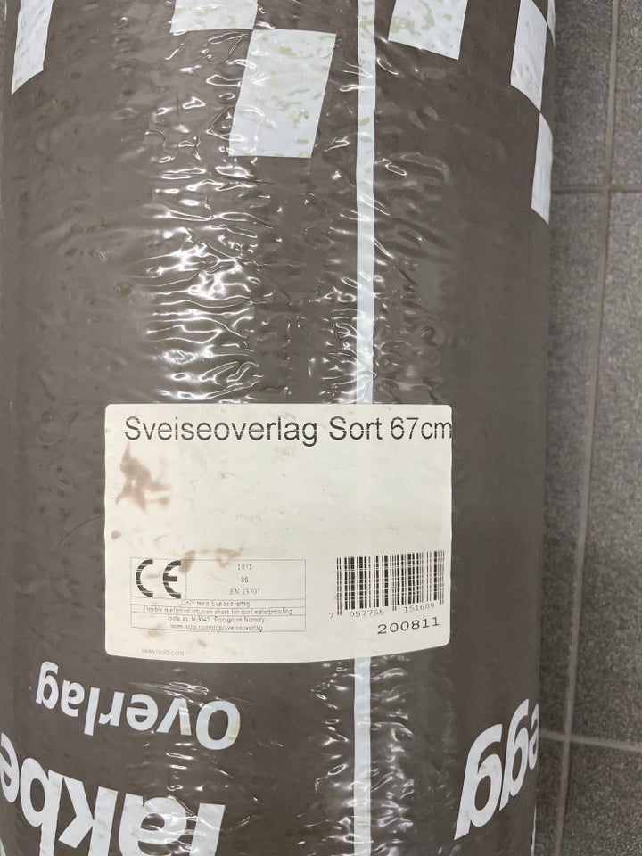 Svejseoverlag / tagpap