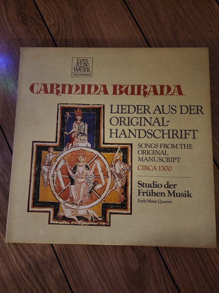 LP, Early Music Quartet, Carmina