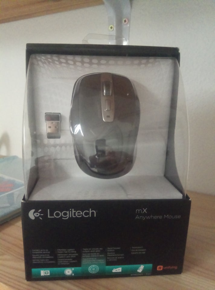 Mus, trådløs, Logitech