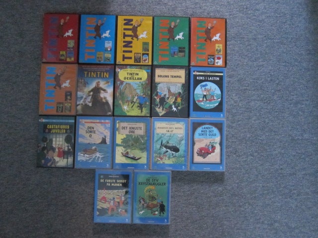 Tintin DVD tegnefilm