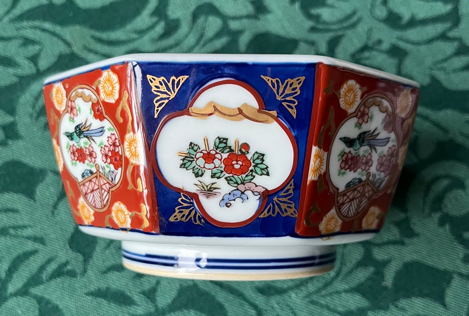 Porcelæn, Skål, Gold Imari