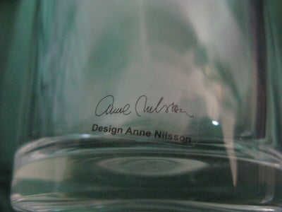 Glas vase Anna Nilsson Design