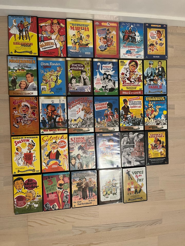 Danske film, DVD, familiefilm