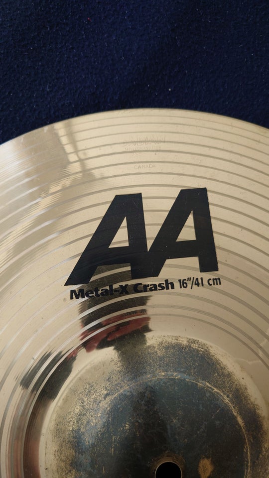 Bækken, Sabian AA metal-X crash 16"