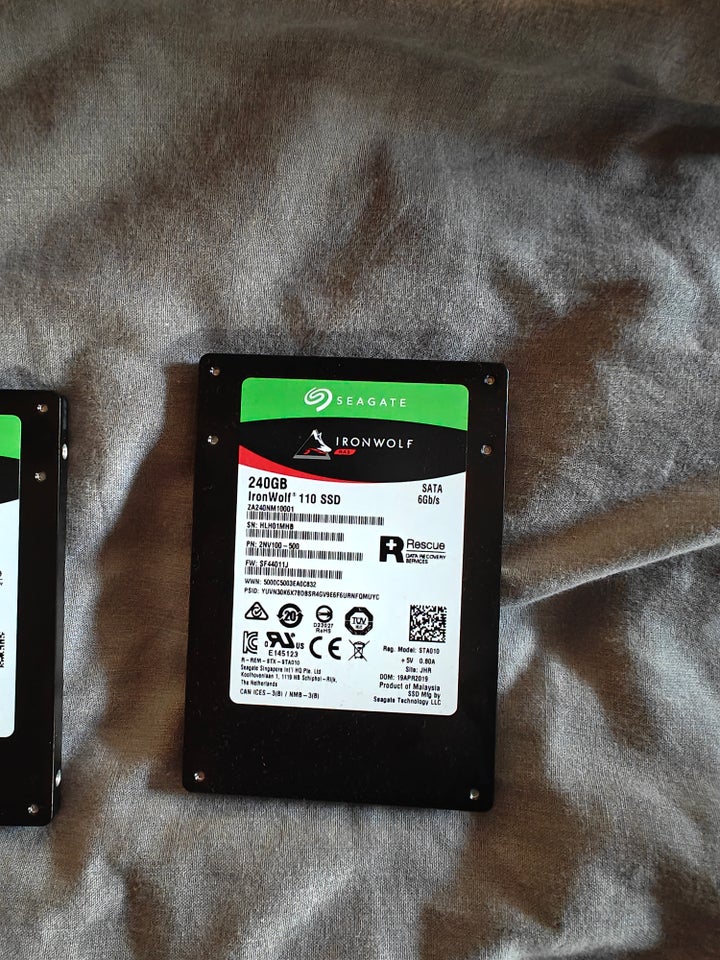 SEAGATE IRONWOLF, 240 GB, Perfekt