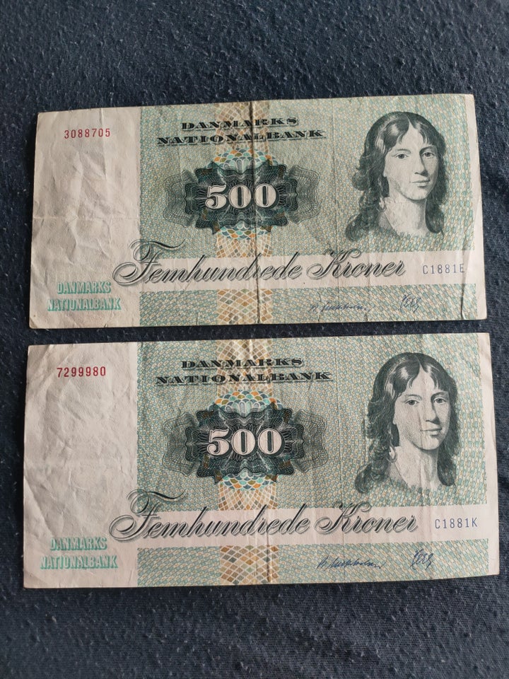 Danmark sedler 500