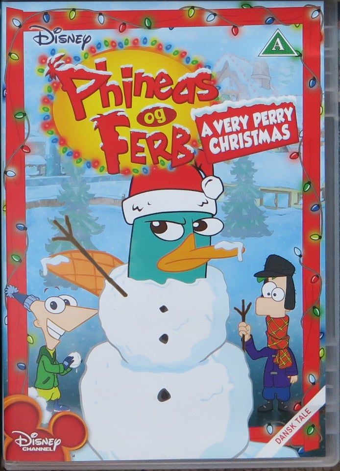 Phineas og Ferb, DVD, tegnefilm