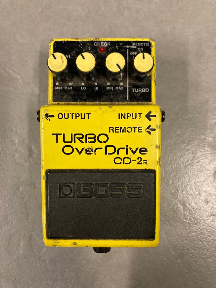 Overdrive, Boss Turbo overdrive