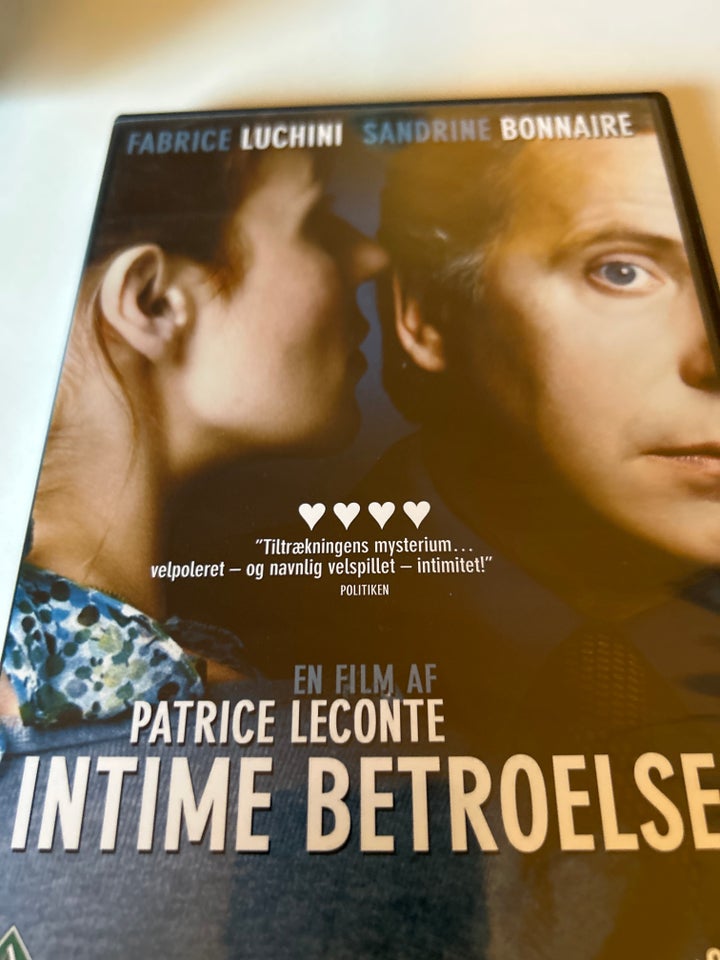 Intime betroelser , DVD, drama