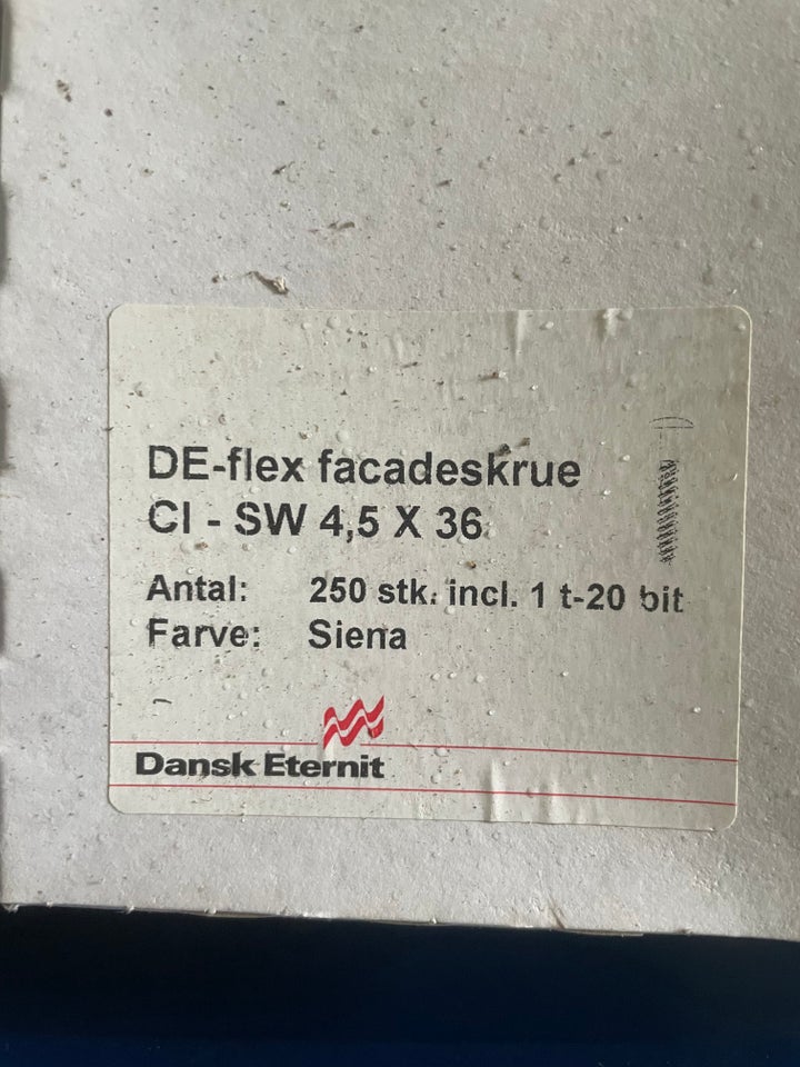 Facadeskruer DE-flex