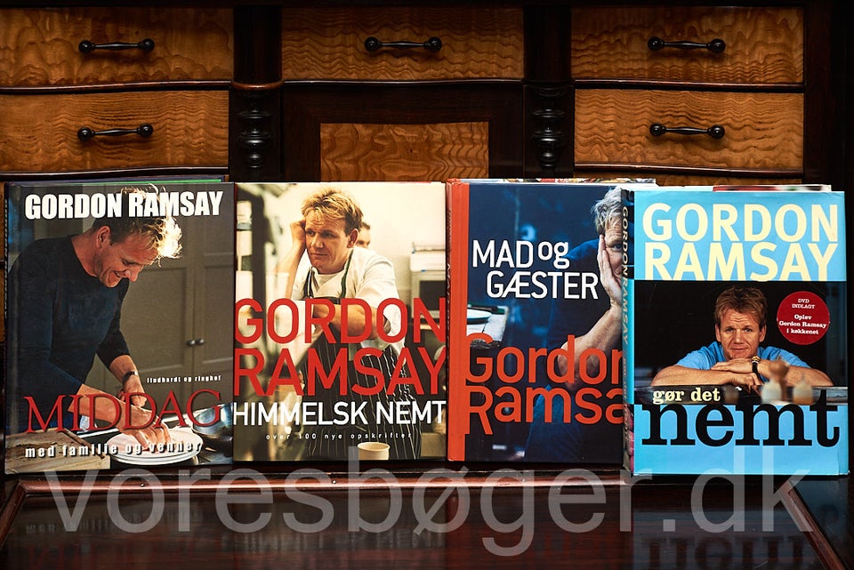 Gordon Ramsay samling emne: mad og vin Samlet